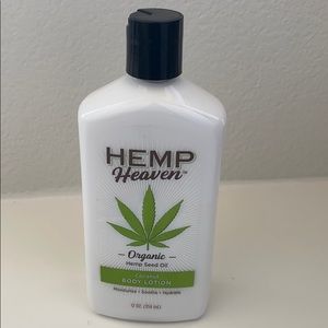 Hemp seed oil lotion